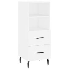 vidaXL fehér szerelt fa tálalóasztal 34,5 x 34 x 90 cm (828684) bútor