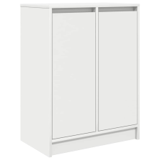 vidaXL fehér szerelt fa tálalószekrény 57x34x76 cm (861616) bútor