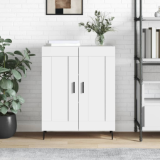 vidaXL fehér szerelt fa tálalószekrény 69,5 x 34 x 90 cm bútor