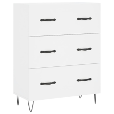 vidaXL fehér szerelt fa tálalószekrény 69,5 x 34 x 90 cm (827844) bútor