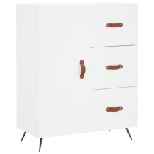 vidaXL fehér szerelt fa tálalószekrény 69,5 x 34 x 90 cm (827884) bútor
