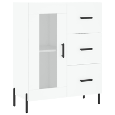 vidaXL fehér szerelt fa tálalószekrény 69,5 x 34 x 90 cm (828052) bútor