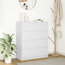 vidaXL fehér szerelt fa tálalószekrény 80x35x99 cm bútor