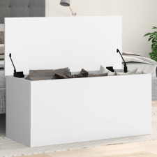 vidaXL fehér szerelt fa tárolóláda 100x42x46 cm bútor