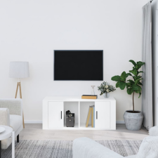vidaXL fehér szerelt fa TV-szekrény 100 x 35 x 40 cm bútor