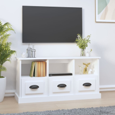 vidaXL fehér szerelt fa TV-szekrény 100x35x50 cm bútor