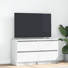 vidaXL fehér szerelt fa TV-szekrény 100x35x54 cm (861796) bútor