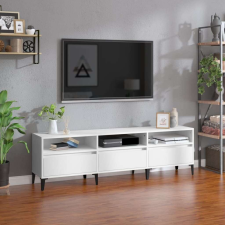 vidaXL fehér szerelt fa TV-szekrény 150 x 30 x 44,5 cm bútor