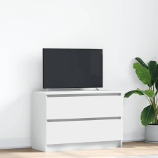 vidaXL fehér szerelt fa TV-szekrény 80x35x54 cm bútor