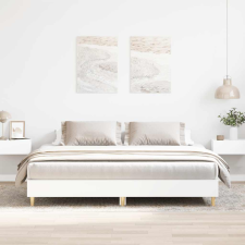 vidaXL fehér színű szerelt fa ágykeret matrac nélkül 160x200 cm ágy és ágykellék