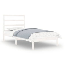 vidaXL fehér tömör fa ágykeret 90 x 190 cm (3FT Single) (3104899) ágy és ágykellék