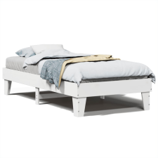 vidaXL fehér tömör fenyőfa ágy matrac nélkül 90 x 200 cm (855365) ágy és ágykellék