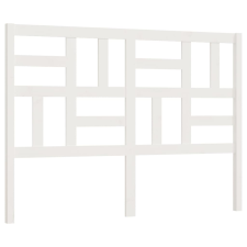vidaXL fehér tömör fenyőfa ágyfejtámla 126x4x104 cm (818181) ágy és ágykellék
