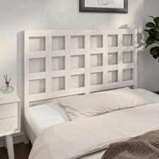 vidaXL fehér tömör fenyőfa ágyfejtámla 140,5 x 4 x 100 cm ágy és ágykellék