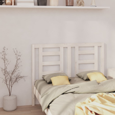 vidaXL fehér tömör fenyőfa ágyfejtámla 141 x 4 x 100 cm ágy és ágykellék