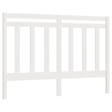 vidaXL fehér tömör fenyőfa ágyfejtámla 141 x 4 x 100 cm (817786) ágy és ágykellék
