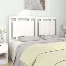 vidaXL fehér tömör fenyőfa ágyfejtámla 145,5 x 4 x 100 cm ágy és ágykellék