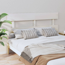 vidaXL fehér tömör fenyőfa ágyfejtámla 164x3x81 cm ágy és ágykellék