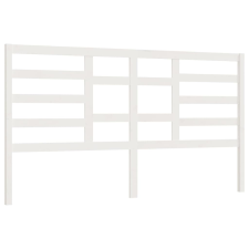 vidaXL fehér tömör fenyőfa ágyfejtámla 186 x 4 x 104 cm (818156) ágy és ágykellék