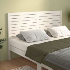 vidaXL fehér tömör fenyőfa ágyfejtámla 206 x 4 x 100 cm ágy és ágykellék