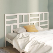 vidaXL fehér tömör fenyőfa ágyfejtámla 206 x 4 x 104 cm ágy és ágykellék