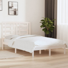 vidaXL fehér tömör fenyőfa ágykeret 120x200 cm ágy és ágykellék