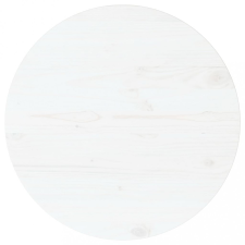 vidaXL fehér tömör fenyőfa asztallap Ø70 x 2,5 cm bútor