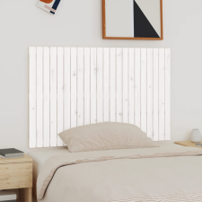 vidaXL fehér tömör fenyőfa fali fejtámla 140x3x90 cm ágy és ágykellék