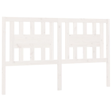 vidaXL fehér tömör fenyőfa fejtámla 186 x 4 x 100 cm (818686) ágy és ágykellék