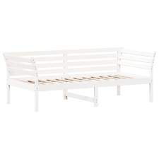 vidaXL fehér tömör fenyőfa kanapéágy 75 x 190 cm (842883) bútor