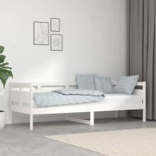 vidaXL fehér tömör fenyőfa kanapéágy 80 x 200 cm bútor