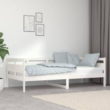 vidaXL fehér tömör fenyőfa kanapéágy 90 x 200 cm ágy és ágykellék