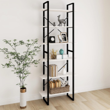 vidaXL fehér tömör fenyőfa magasszekrény 80 x 30 x 210 cm bútor