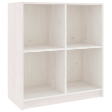 vidaXL fehér tömör fenyőfa tálalószekrény 70 x 33 x 76 cm (809949) bútor