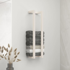 vidaXL fehér tömör fenyőfa törülközőtartó 23 x 18 x 90 cm fürdőszoba kiegészítő