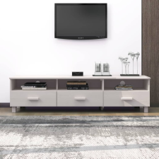 vidaXL fehér tömör fenyőfa TV-szekrény 158 x 40 x 40 cm bútor
