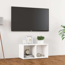 vidaXL Fehér TV-szekrény - 2 rekeszes - 72x35x36,5 cm bútor
