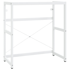 vidaXL fehér vas fürdőszobai mosdókagylókeret 79 x 38 x 83 cm (338498) fürdőszoba bútor