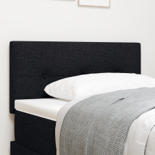 vidaXL Fejtámla Gombos Fekete 100 cm Szövet ágy és ágykellék