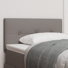 vidaXL Fejtámla Gombos Tájékkal Taupe 80 cm Szövet ágy és ágykellék