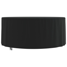 vidaXL fekete 420D oxford szövet kerek kerti bútorhuzat Ø 182x71 cm kerti bútor