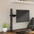 vidaXL fekete acél monitorállvány VESA 75/100 mm