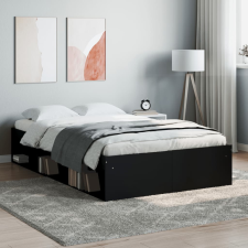 vidaXL fekete ágykeret 120 x 200 cm ágy és ágykellék