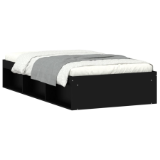 vidaXL fekete ágykeret 90 x 200 cm (3203825) ágy és ágykellék