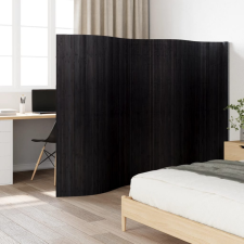 vidaXL fekete bambusz térelválasztó 165 x 400 cm bútor