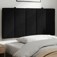 vidaXL fekete bársony fejtámla párna 100 cm ágy és ágykellék