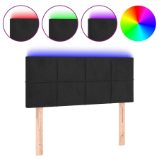 vidaXL fekete bársony LED-es fejtámla 90x5x78/88 cm (3121650) ágy és ágykellék