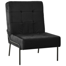 vidaXL fekete bársony pihenőszék 65 x 79 x 87 cm bútor