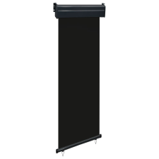 vidaXL Fekete erkély oldalnapellenző 65 x 250 cm kerti bútor
