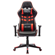 vidaXL fekete és piros műbőr gamer szék (20503) forgószék